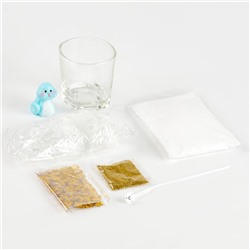 Делаем свечу своими руками «Змея», набор для творчества, синяя