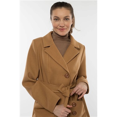 01-10436 Пальто женское демисезонное (пояс)