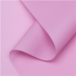 Пленка для цветов, матовая, серо-розовая, 0.57×10 м ±1 см