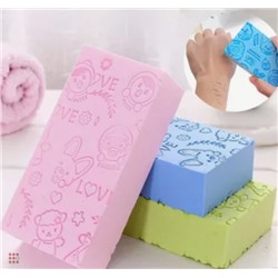 Мочалка для тела детская, "Пилинг Эффект", мочалка для душа, мочалка-губка