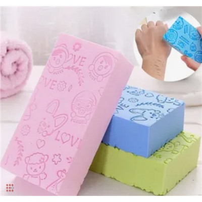 Мочалка для тела детская, "Пилинг Эффект", мочалка для душа, мочалка-губка