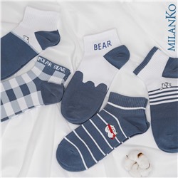 Мужские носки спортивные (Узор 3) MilanKo N-158