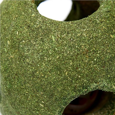 Игрушка - шар для кошек, большой, из прессованной кошачьей мяты, 10 см