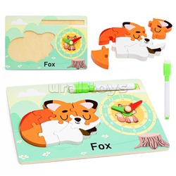 Пазл-вкладыш "Животные"