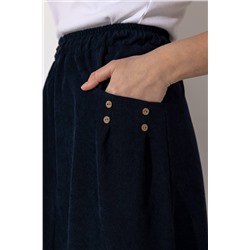 Юбка женская  172/03/Серо-синий