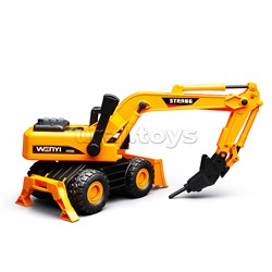 Экскаватор "Многофункциональный" 1:14 (свет, звук) в коробке