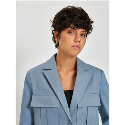 Жакет жен. Veneto_jacket серо-голубой