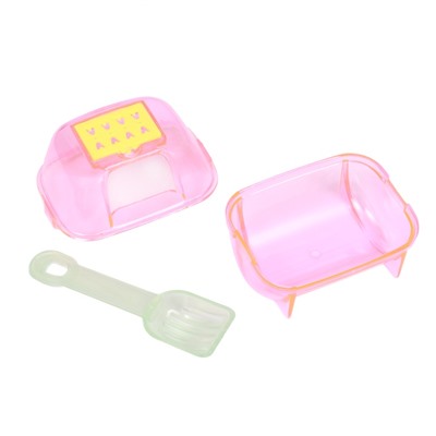 Туалет для грызунов 10×7 см микс цветов