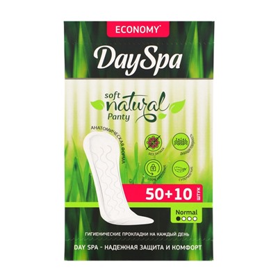 Прокладки ежедневные Day Spa classic soft, мягкие, 60 шт.