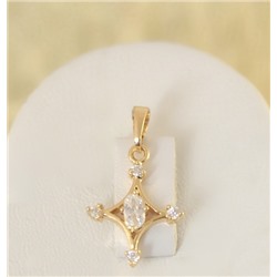 Кулон позолота H01-6478