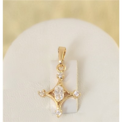 Кулон позолота H01-6478