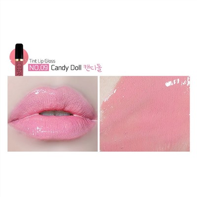 L‘OCEAN Тинт-бальзам для губ / Tint Lip Gloss Water, 09 Candy Doll, 5,5 мл