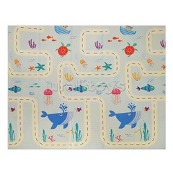 Коврик развивающий "В лесу и в океане" (180*200*0.8cm)