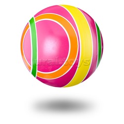 Мяч, ручное окраш. d-100