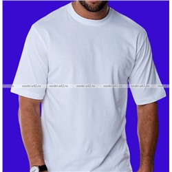 Футболки мужские классические однотонные