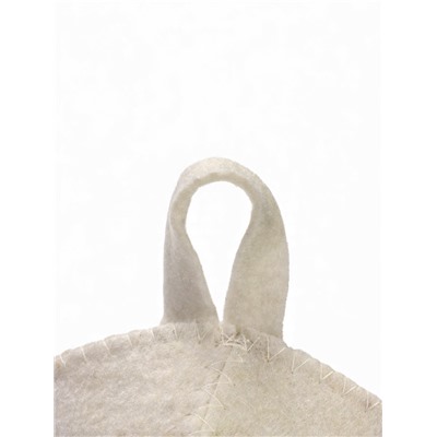 Шапка для бани и сауны «100% мужик. Мышцы», полиэфир, шерсть