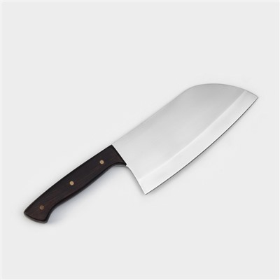 Нож - топорик кухонный средний Wild Kitchen, сталь 95×18, лезвие 17 см