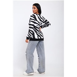 Свитшот 35886 (Зебра)