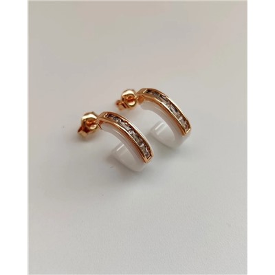 Серьги с керамикой