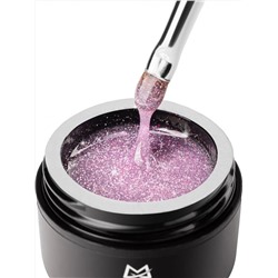 MANITA Гель моделирующий для ногтей с хлопьями юки / Builder Gel Flash №02, 15 мл 28219