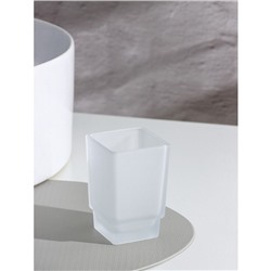 Стакан стеклянный матовый «Квадро»