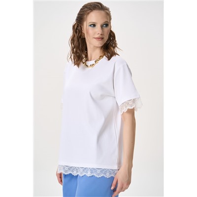 Футболка Бэль (белый)