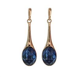 Серьги с кристаллами Swarovski