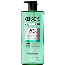 KeraSys ADVANCED Шампунь для волос Очищение 600 мл