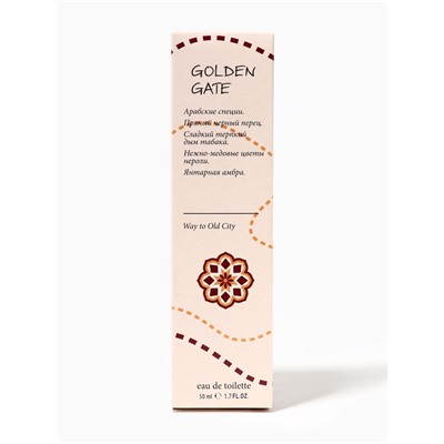 Туалетная вода женская Bon Voyage! Golden Gate, 50 мл