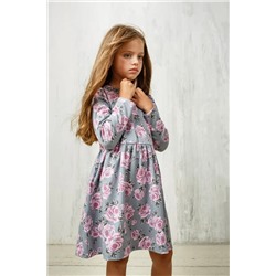 Платье д/рук д/дев Juno AW18-JUZ-554 Roses розы
