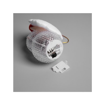 Ёлочная игрушка «Дед Мороз», 10 см, от батареек, свечение мульти (RGB)