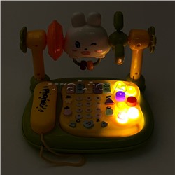 Игрушка музыкальная "Телефон-Зайчик"  в коробке