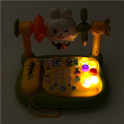 Игрушка музыкальная "Телефон-Зайчик"  в коробке