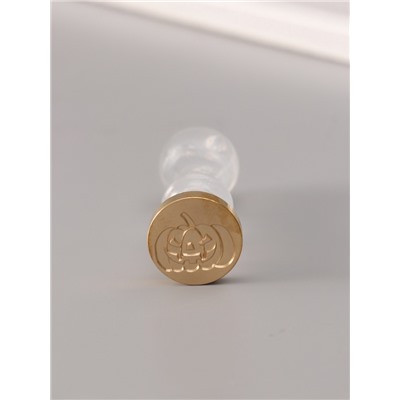 Подарочный набор для сургучной печати «Страшная тыква», печать, ручка, сургуч, 12.5×10×3.6 см