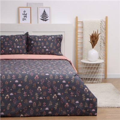 Постельное бельё евро LoveLife Flower morning, сатин