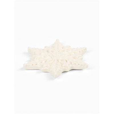 Леденец в форме снежинки, со вкусом пломбира «Желаю счастья», 50 г