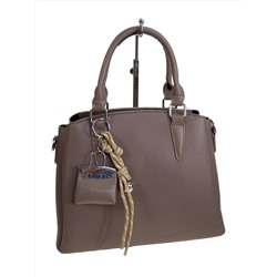 Женская сумка из искусственной кожи, цвет пыльная роза