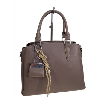 Женская сумка из искусственной кожи, цвет пыльная роза