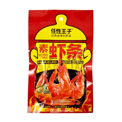 Мучные снеки Латяо со вкусом креветки Renxing Wangzi, Китай, 22 г. Срок до 05.03.2026.Распродажа