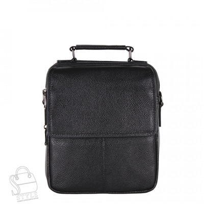 Сумка мужская кожаная 8208-5QH black Heanbag