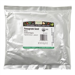 Frontier Natural Products, Натуральные цельные семена пажитника, 16 унций (453 г)