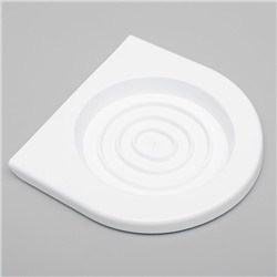 Туалет для приучения кошек к унитазу 39.2×38.7×3 см, белый