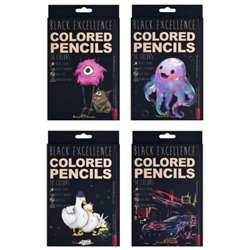 Карандаши пластиковые 18цв "BlackWoodColor" 30-0098 Bruno Visconti