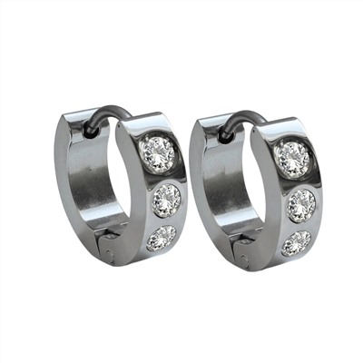 Серьги  Xuping из стали