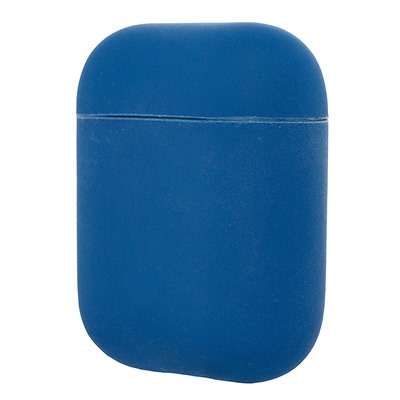 Чехол - Soft touch для кейса "Apple AirPods" (blue)