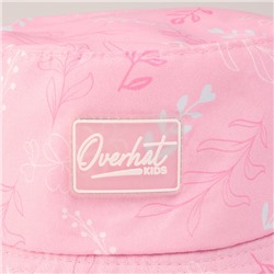 Панама детская для девочки Overhat, розовая, р-р 54