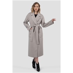 01-12235 Пальто женское демисезонное (пояс)