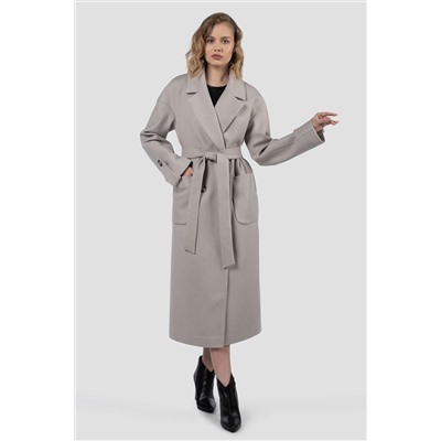 01-12235 Пальто женское демисезонное (пояс)