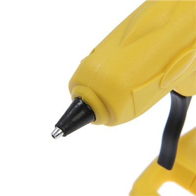 УЦЕНКА Клеевой пистолет ТУНДРА, 12 Вт, аккумулятор 2000 мА, microUSB, 7 мм