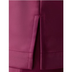 Элегантный топ с V вырезом из струящегося сатина